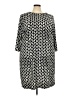 MICHAEL Michael Kors Argyle Black Casual Dress Size 3X - photo 1