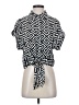 Assorted Brands Black Short Sleeve Blouse Size M - photo 1