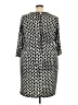 MICHAEL Michael Kors Argyle Black Casual Dress Size 3X - photo 2