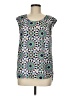 Merona 100% Polyester Teal Sleeveless Blouse Size M - photo 1