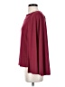 IMAN Burgundy Long Sleeve Top Size XS - photo 5