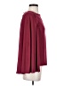 IMAN Burgundy Long Sleeve Top Size XS - photo 4