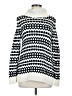 Talbots Houndstooth White Pullover Sweater Size M - photo 1