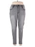 Melissa McCarthy Seven7 Gray Jeans Size 18 - photo 1