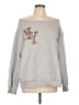 Shein 100% Polyester Silver Gray Sweatshirt Size L - photo 1