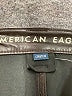 American Eagle Outfitters 100% Polyurethane Black Cargo Pants Size 12R - photo 7