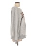 Shein 100% Polyester Silver Gray Sweatshirt Size L - photo 4
