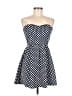 Style Rack Polka Dots Blue Cocktail Dress Size M - photo 1