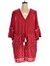 ELOQUII 100% Viscose Red Romper Size 20 Plus - photo 1