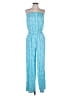 Escapada Paisley Blue Jumpsuit Size S - photo 1