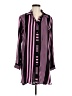 Maaji 100% Viscose Stripes Pink Long Sleeve Blouse Size M - photo 1