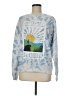 Assorted Brands Print Blue Pullover Sweater Size M - photo 1