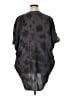 Eileen Fisher 100% Silk Black Short Sleeve Silk Top Size XL - photo 2