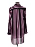 Maaji 100% Viscose Stripes Pink Long Sleeve Blouse Size M - photo 2