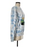 Assorted Brands Print Blue Pullover Sweater Size M - photo 4