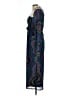AFRM Graphic Blue Cocktail Dress Size L - photo 5