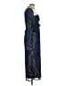 AFRM Graphic Blue Cocktail Dress Size L - photo 4