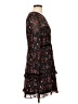 Lulus 100% Polyester Floral Black Cocktail Dress Size L - photo 4