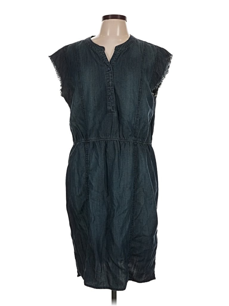Pre-owned Chico's Casual Dress In Blue