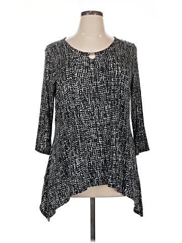 Rafaella Studio 3/4 Sleeve T-Shirt (view 1)