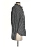 J.Crew Houndstooth Black Long Sleeve Blouse Size 2 - photo 4
