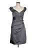 Assorted Brands 100% Polyester Gray Cocktail Dress Size 12 - photo 1