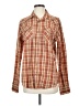 Levi's Plaid Orange Long Sleeve Button-Down Shirt Size S - photo 1