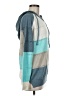 Unbranded 100% Acrylic Color Block Teal Pullover Sweater Size M - photo 4