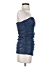 Express 100% Polyester Blue Sleeveless Top Size S - photo 4