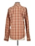 Levi's Plaid Orange Long Sleeve Button-Down Shirt Size S - photo 2