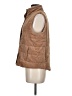 Be Cool Brown Faux Fur Vest Size M - photo 5