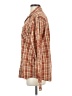 Levi's Plaid Orange Long Sleeve Button-Down Shirt Size S - photo 5