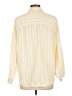 Universal Thread Stripes Yellow Long Sleeve Button-Down Shirt Size L - photo 2