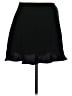 Lily White Solid Black Formal Skirt Size M - photo 2