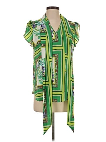 7th Avenue Design Studio New York & Company Short Sleeve Blouse (view 1)