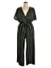 Assorted Brands Stripes Green Jumpsuit Size 3X - photo 1