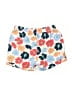 Lands' End 100% Cotton Floral Blue Board Shorts Size 7 - 8 - photo 2