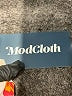 ModCloth 100% Polyester Print Silver Long Sleeve Blouse Size L - photo 7