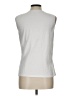 Christopher & Banks 100% Cotton Silver Sleeveless Top Size L - photo 2