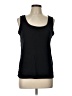 St. John's Bay 100% Cotton Black Tank Top Size L - photo 1