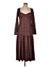 Hutch Hearts Brown Casual Dress Size L - photo 1