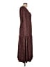 Hutch Hearts Brown Casual Dress Size L - photo 4