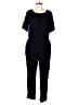 Ann Taylor 100% Rayon Solid Black Jumpsuit Size 12 - photo 1