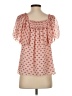 Ann Taylor 100% Polyester Pink Short Sleeve Blouse Size S - photo 2