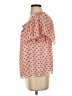 Ann Taylor 100% Polyester Pink Short Sleeve Blouse Size S - photo 5