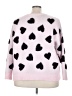 Torrid Hearts Pink Pullover Sweater Size 3X Plus (3) - photo 2