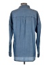 Dex 100% Tencel Blue Long Sleeve Button-Down Shirt Size L - photo 2