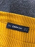 Zara Solid Yellow Pullover Sweater Size M - photo 7