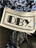 D.B.Y. Ltd 100% Rayon Animal Print Blue Casual Dress Size 7 - 8 - photo 7