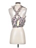 Let Me Be 100% Polyester Pink Sleeveless Blouse Size S - photo 2